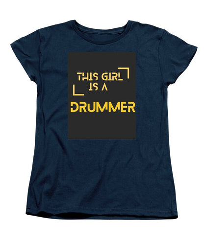 This girl is a DUMMER #1 - Women's T-Shirt (Standard Fit)