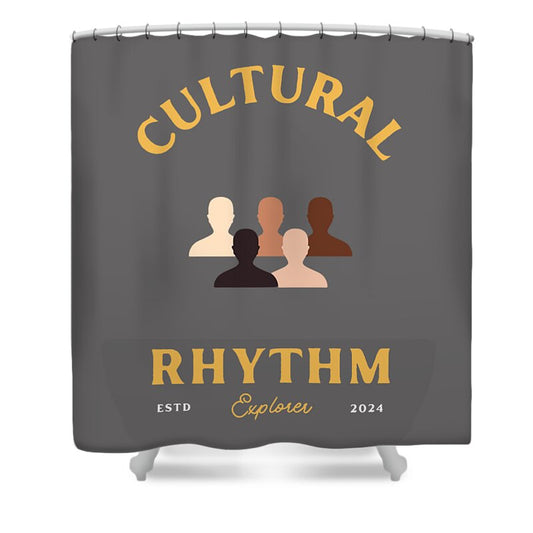 Cultural Rhythm  - Shower Curtain