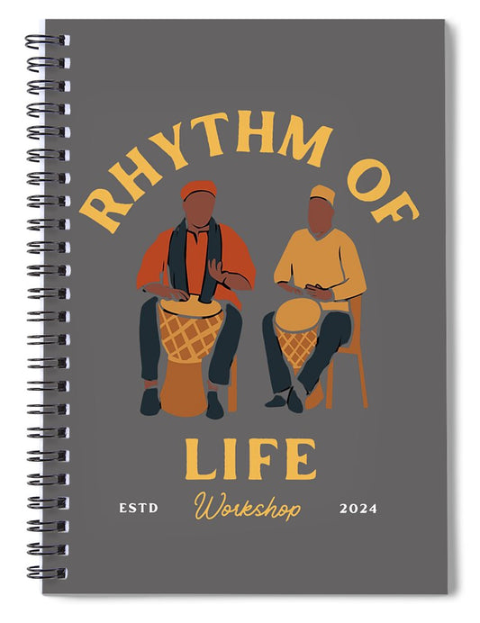 Rhythm of Life  - Spiral Notebook