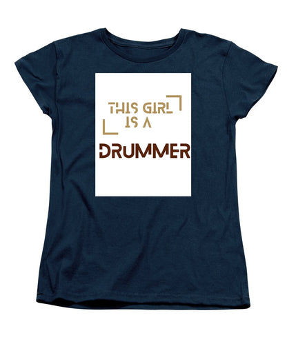 This girl is a DUMMER - Women's T-Shirt (Standard Fit)