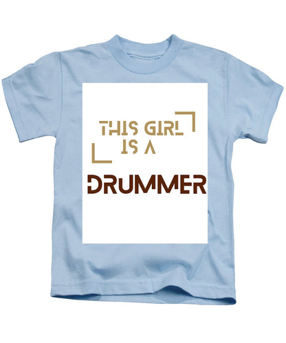 This girl is a DUMMER - Kids T-Shirt