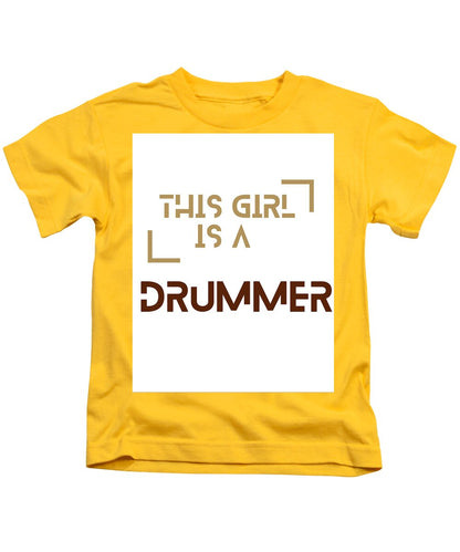 This girl is a DUMMER - Kids T-Shirt