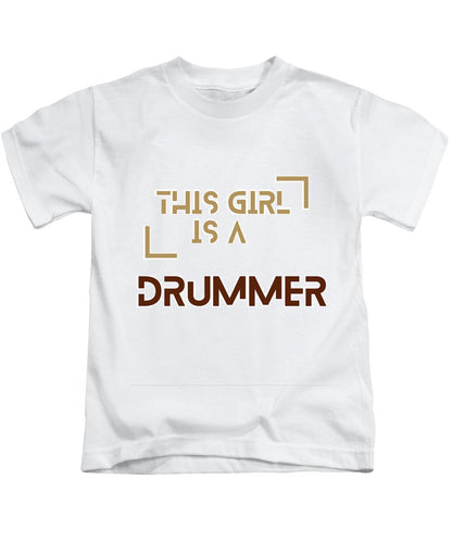 This girl is a DUMMER - Kids T-Shirt