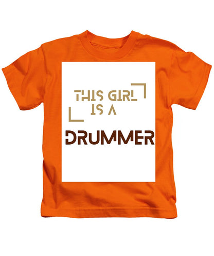 This girl is a DUMMER - Kids T-Shirt