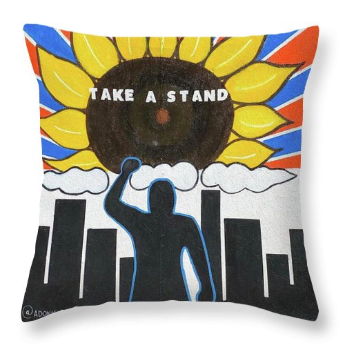 Take A Stand - Throw Pillow